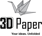 3D Paper logo